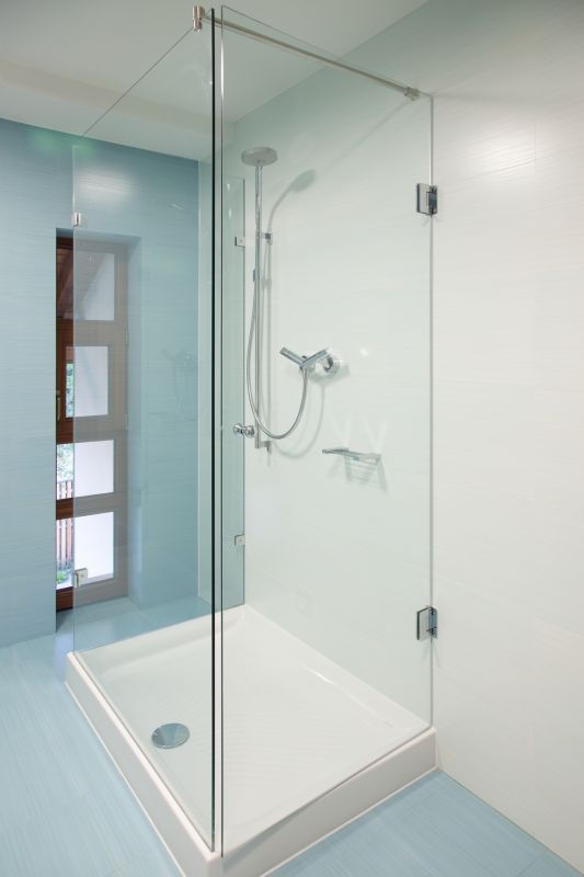 Open-Concept Shower